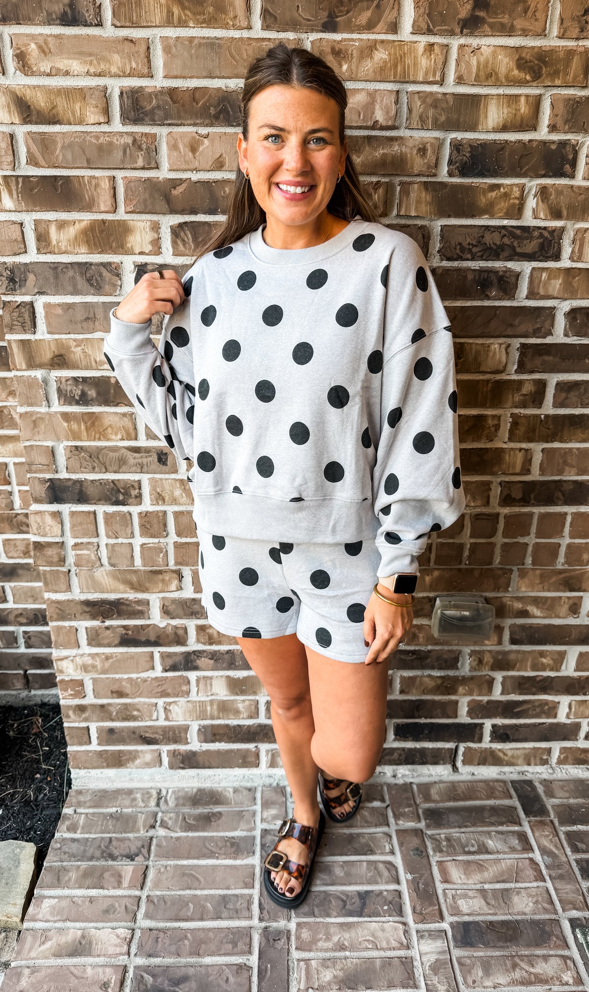 Sweet Spot Set in Grey/Black