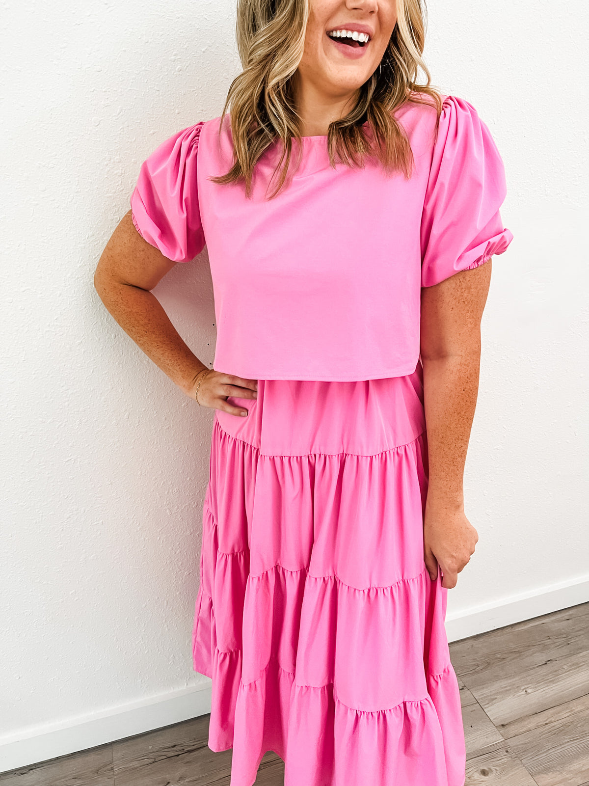 Don&#39;t Mind if I Do Midi Dress