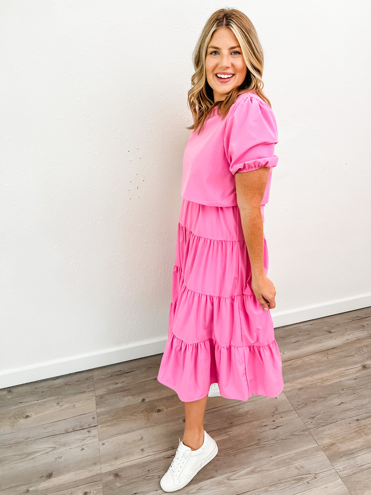 Don&#39;t Mind if I Do Midi Dress