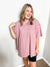 At Your Best Tee- Rose