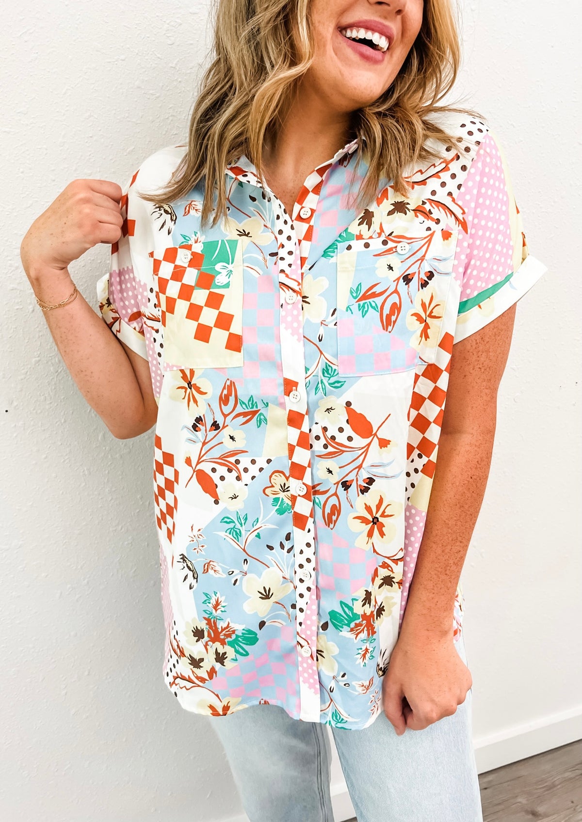 Perfectly Patched Top