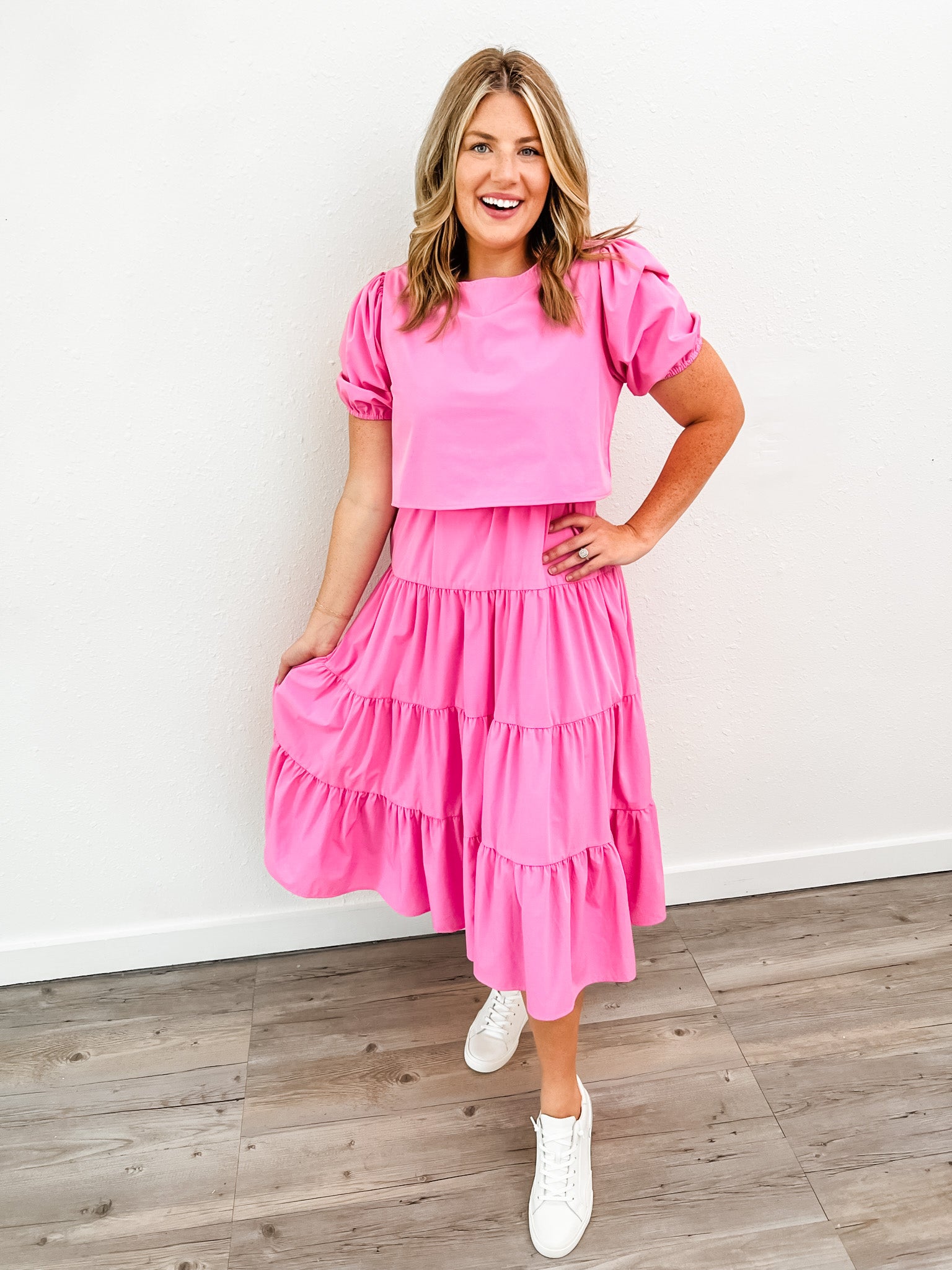 Don't Mind if I Do Midi Dress