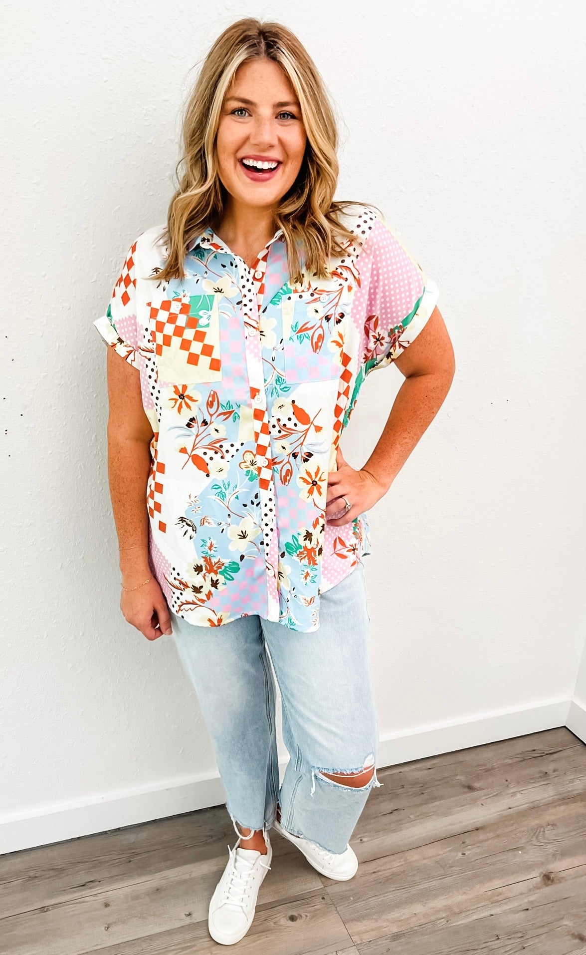 Perfectly Patched Top