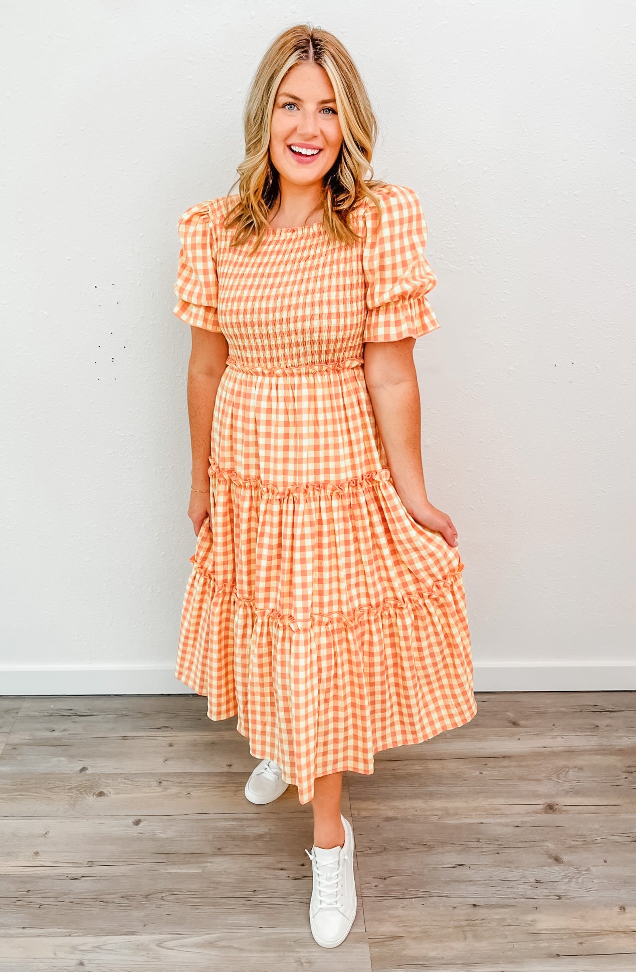 Flirty Frills Summer Midi