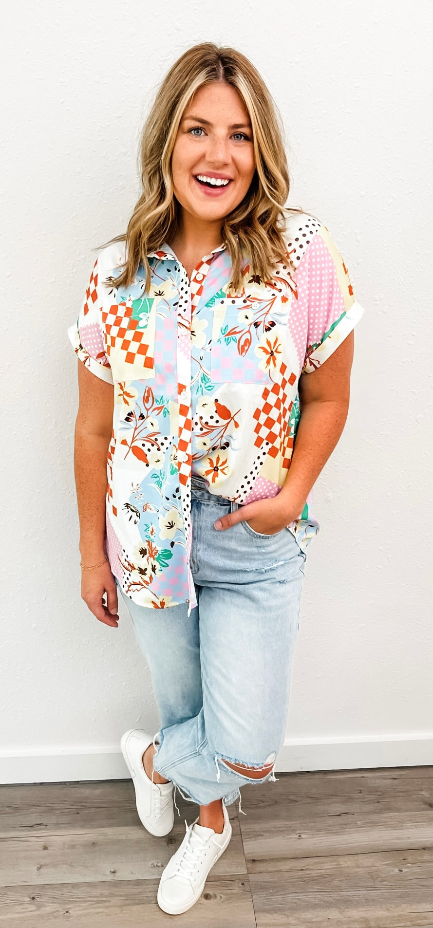 Perfectly Patched Top