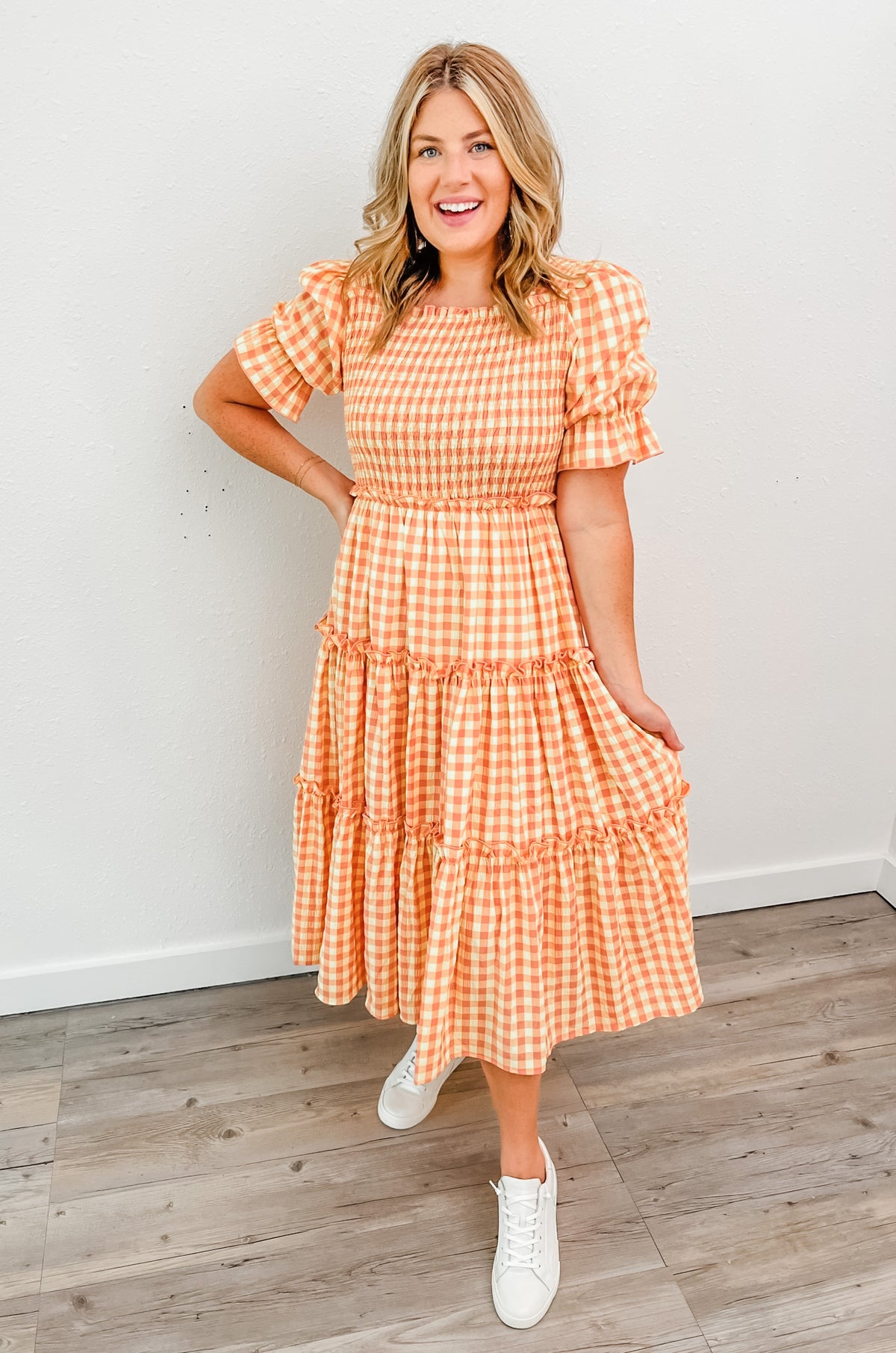 Flirty Frills Summer Midi
