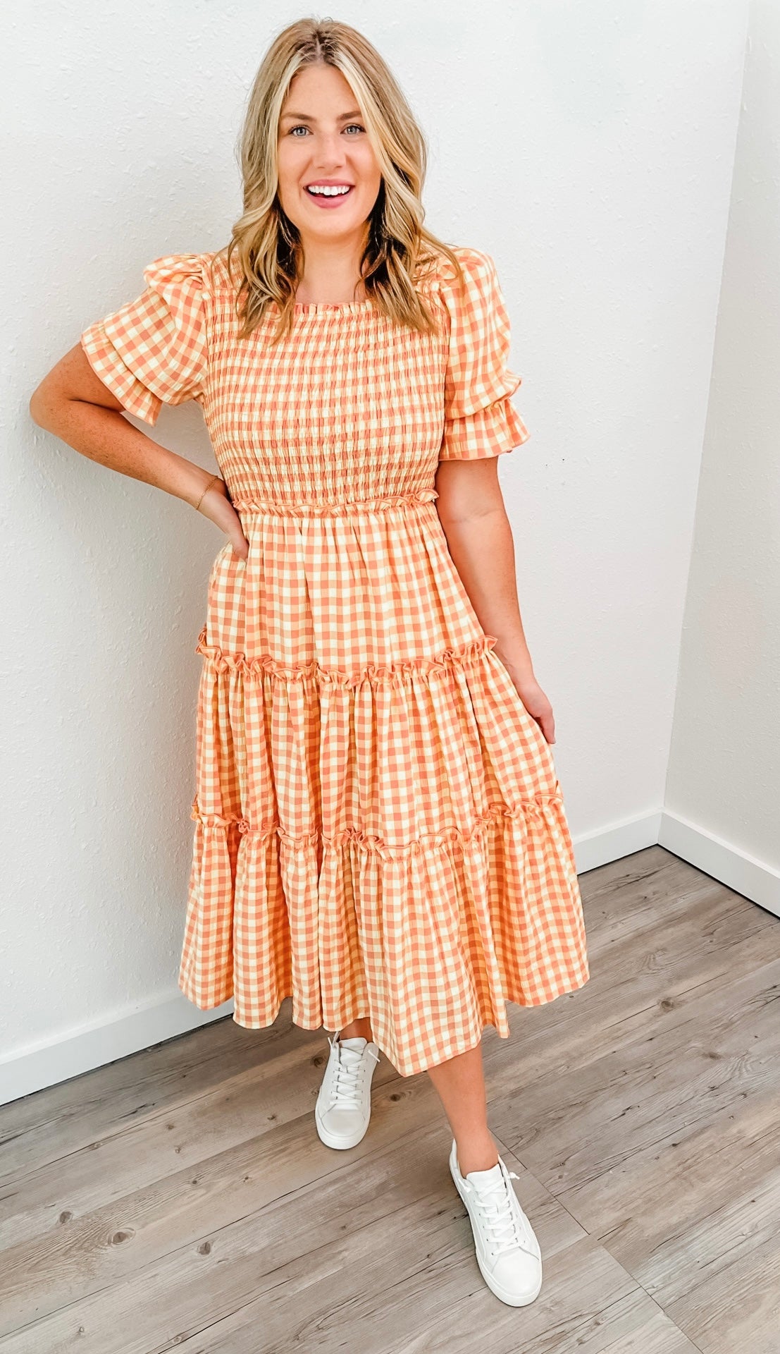 Flirty Frills Summer Midi